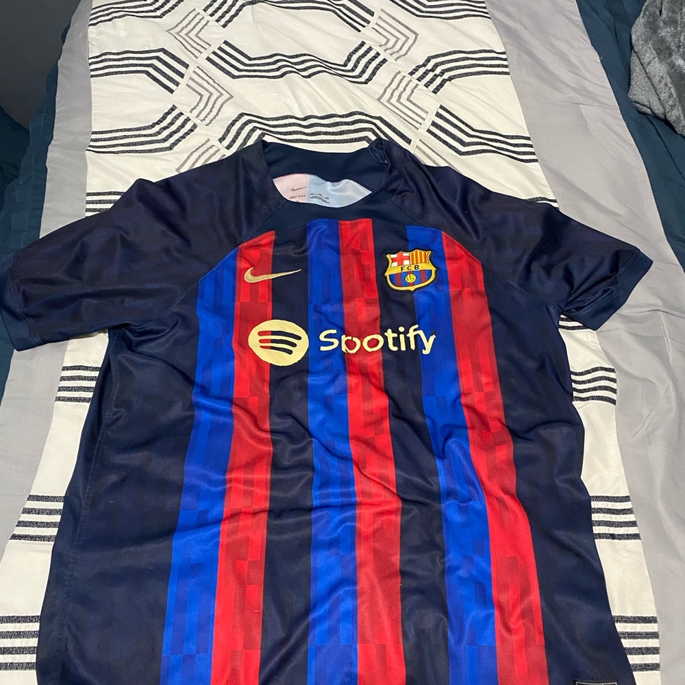 Nike FC Barcelona Jersey - Navy, Red, and Blue